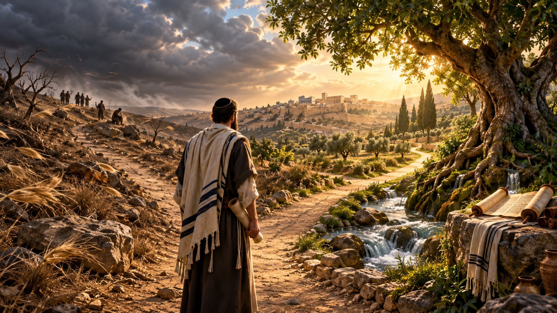 Tehilim 1 – Os Dois Caminhos Diante de HaShem
