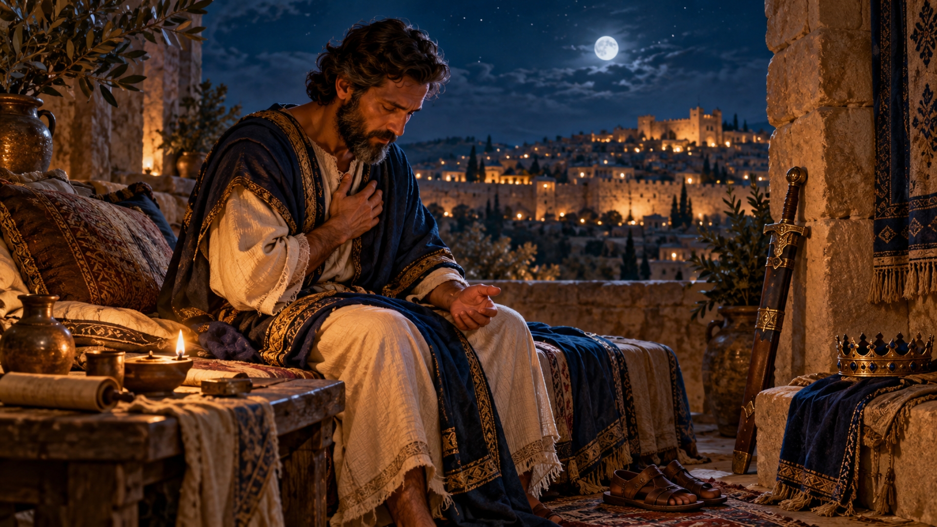 Tehilim 4 – Em Paz Me Deitarei e Dormirei